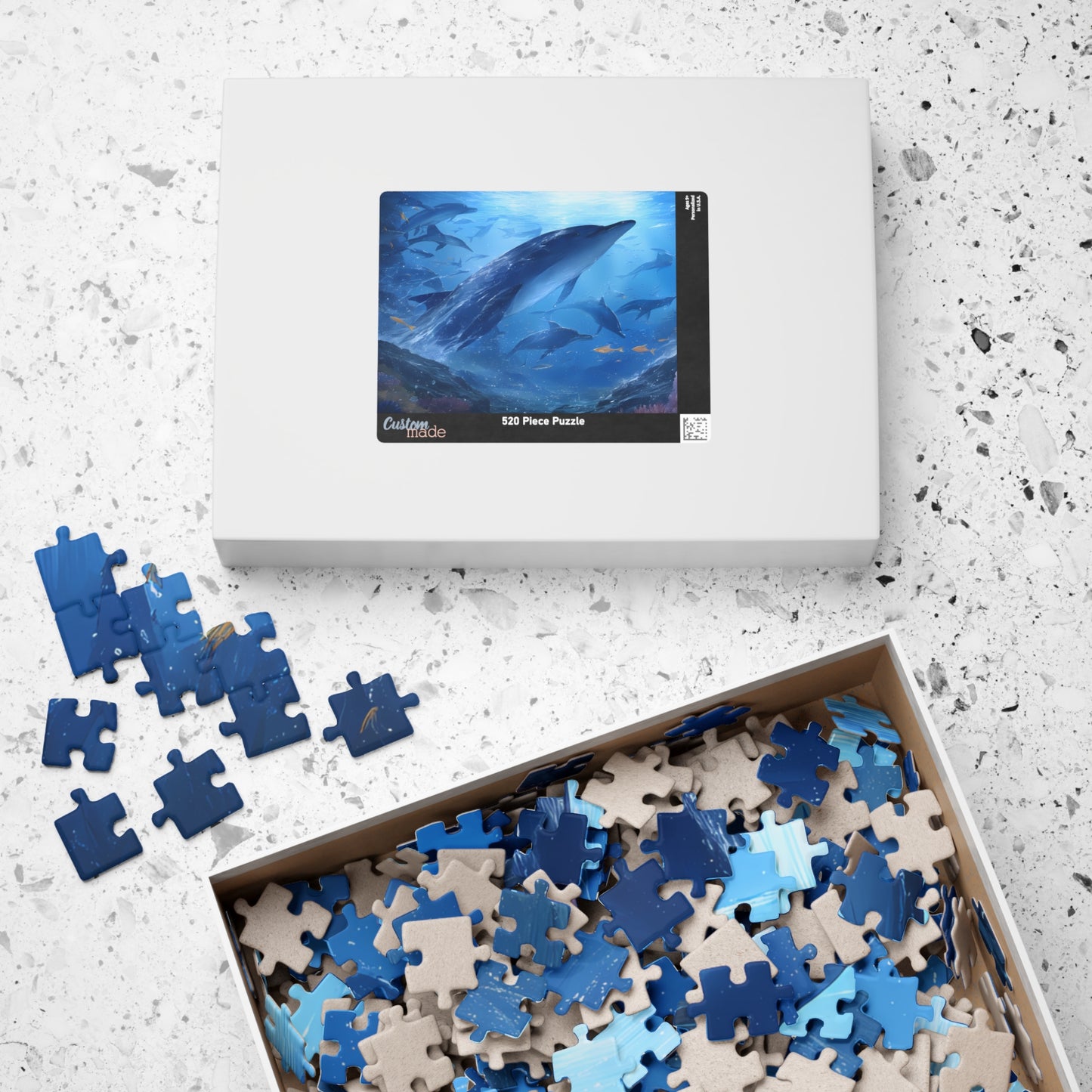 Deep Blue Dreams - Premium 110-1014 Piece Oceanic Jigsaw Puzzle For All Ages