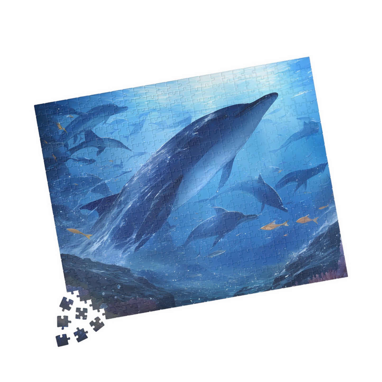 Deep Blue Dreams - Premium 110-1014 Piece Oceanic Jigsaw Puzzle For All Ages