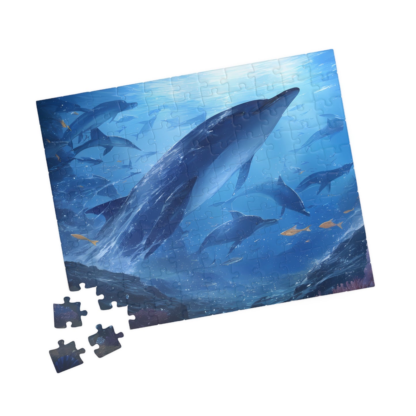 Deep Blue Dreams - Premium 110-1014 Piece Oceanic Jigsaw Puzzle For All Ages