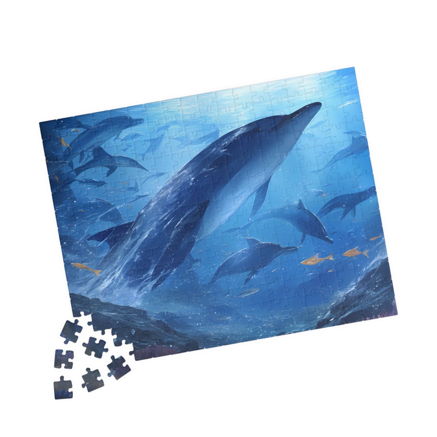 Deep Blue Dreams - Premium 110-1014 Piece Oceanic Jigsaw Puzzle For All Ages